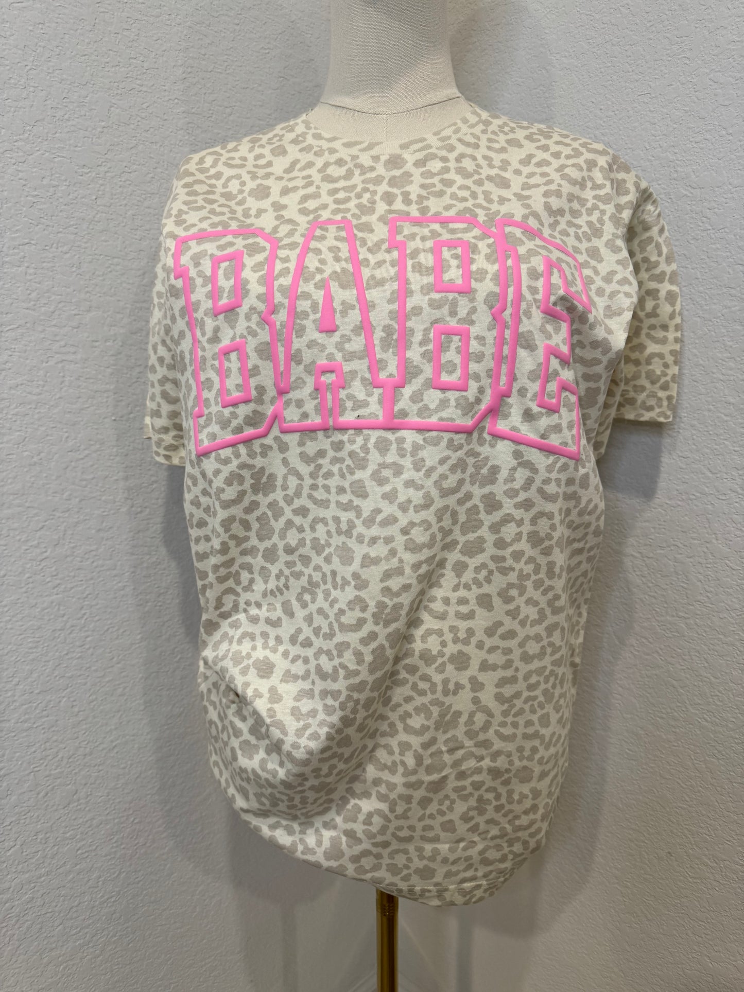 Pink Babe Puff Tee