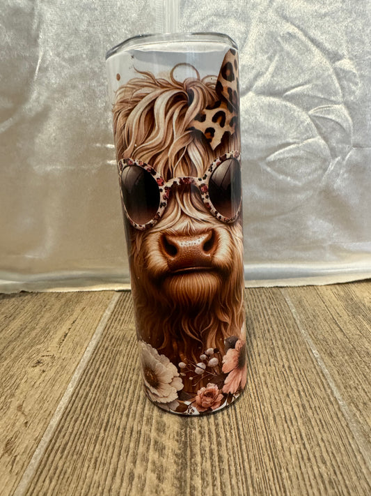 Highland Cow Tumbler