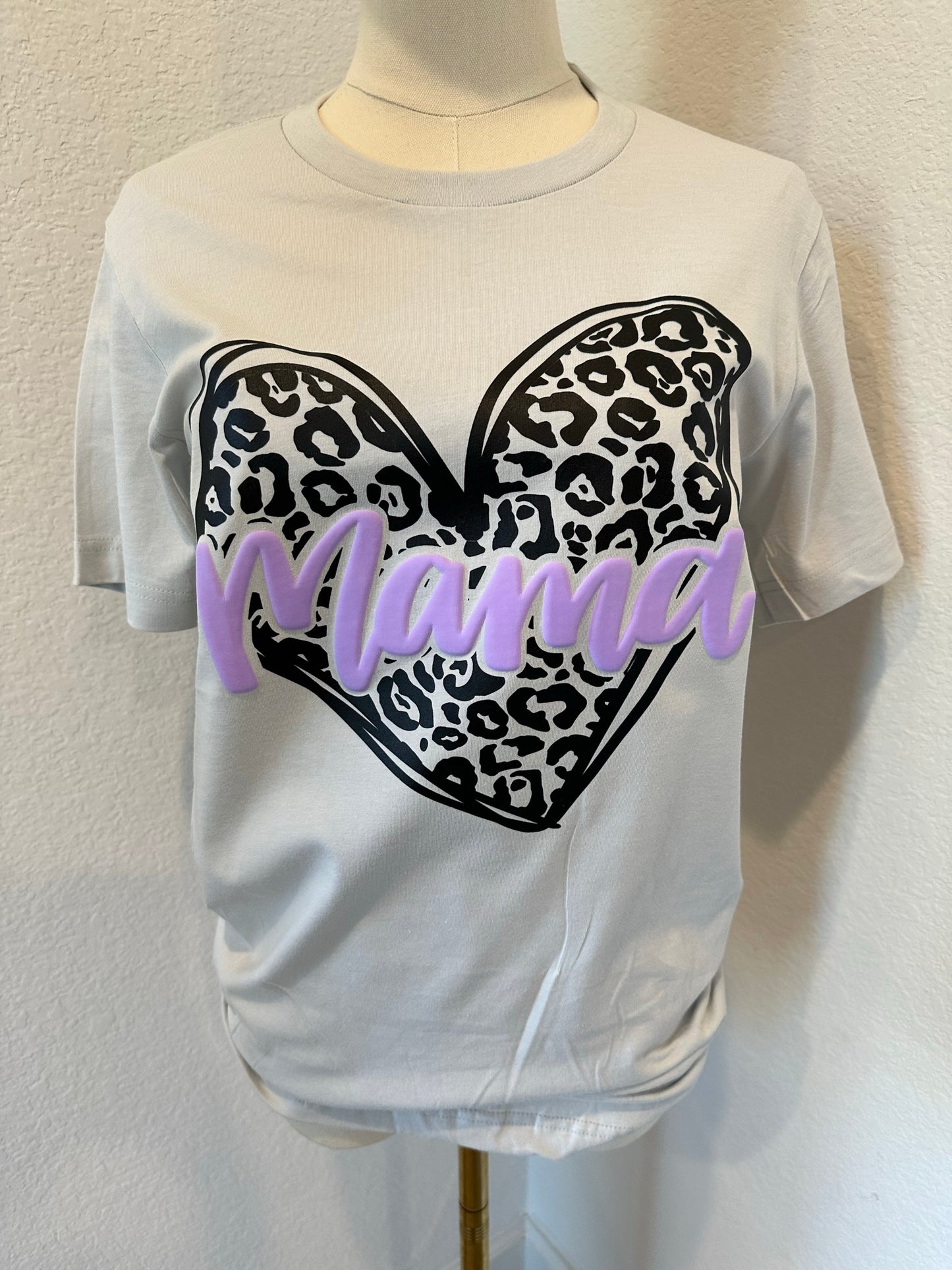 Purple Puff Mama Tee